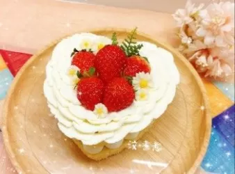 忌廉夾層海綿裸蛋糕