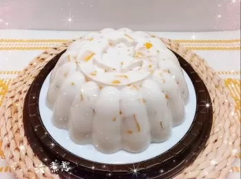 芒果椰汁布丁