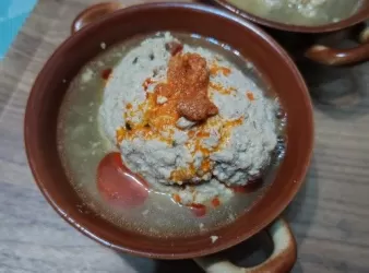 清燉蟹黃獅子頭