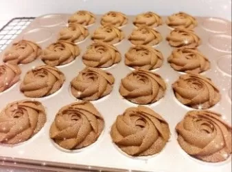 咖啡唧花曲奇餅