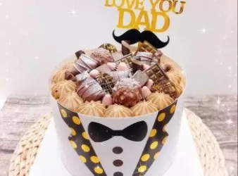 咖啡忌廉夾餡海綿蛋糕