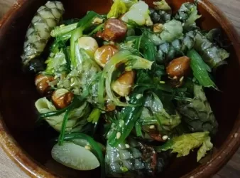 順德鯪魚皮撈起