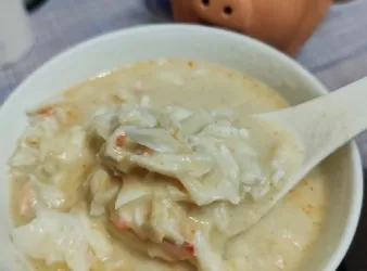 七白粉蟹肉羹
