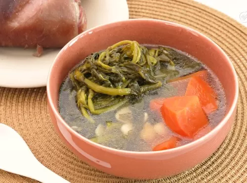 家常靚湯｜清熱潤肺｜甘甜好味｜西洋菜煲鹹豬手湯