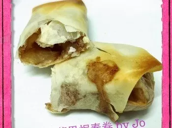 肉桂蘋果春卷