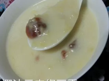 椰汁元肉綠豆露