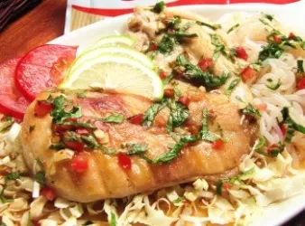 減肥餐-泰式椒麻雞蒟蒻麵