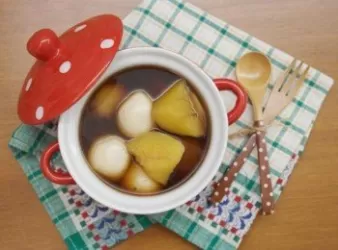 充滿暖意的"黑糖地瓜湯"!!