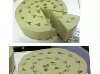 綠茶豆腐mousse cake【盛夏甜品大作戰】