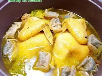 上湯雲吞雞 (玫瑰鍋煮意)