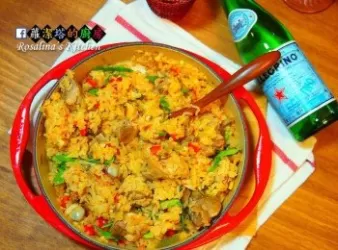 西班牙雞肉蛤蠣燉飯