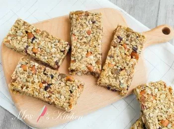 【健康食譜】免焗燕麥棒 Granola Bar