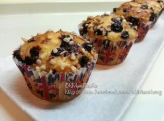 藍莓乳酪朱古力蛋糕仔*