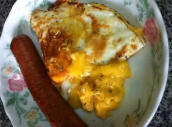 流心芝士荷包蛋奄烈