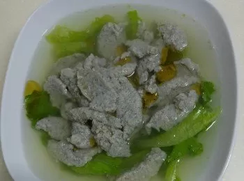 生菜鯪魚肉