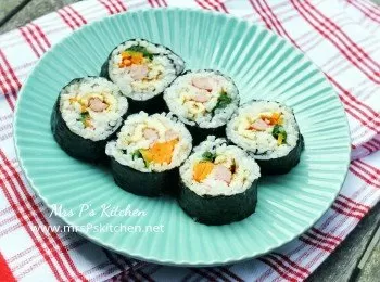 韓式壽司卷 김밥 Kimbap