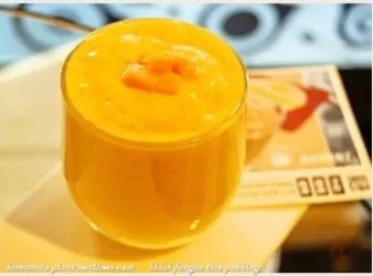 芒果米布丁奶昔