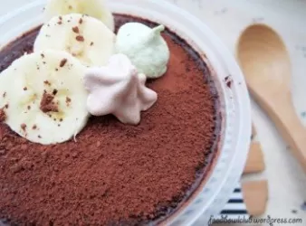 巧克力豆腐慕斯[天然减肥圣品]