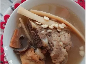 二人前龍眼肉陣皮唐排煲螺肉