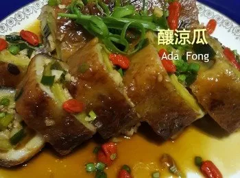 墨魚膠包釀涼瓜