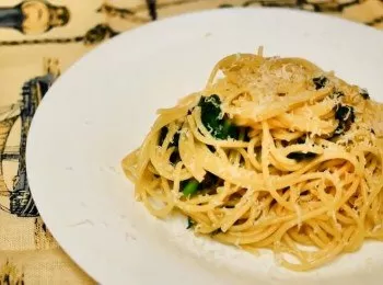 羽衣甘藍檸汁意大利麵 Kale Lemon Pasta