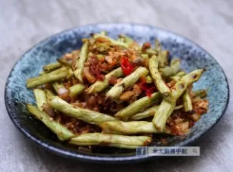 免油炸-乾煸四季豆(影片食譜)