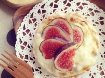 玫瑰無花果醬撻