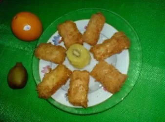 酥炸黃金海鮮卷