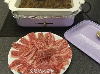 [Bruno食譜]日式牛肉火鍋