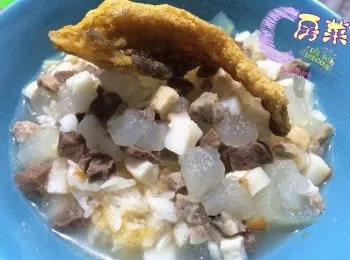 冬瓜粒湯飯