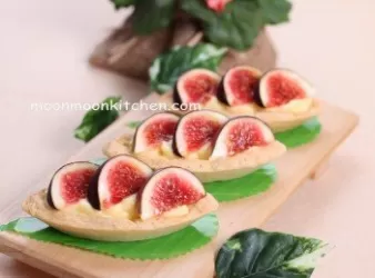 【無花果吉士撻】【奶皇吉士餡】