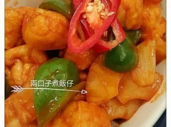 鬼馬墨魚滑釀豆卜