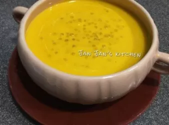 椰汁南瓜西米露