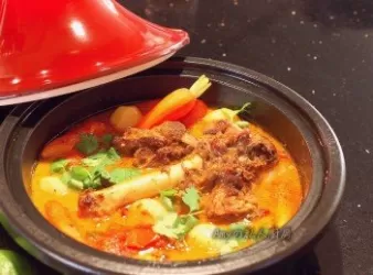 【蕃茄時蔬燉羊肉】北非塔吉鍋料理