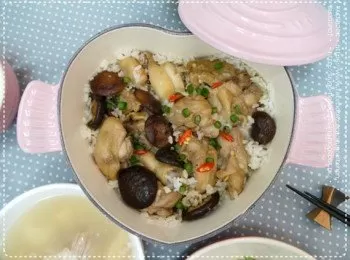 ~ Le Creuset ~ 煮意 - 香菇滑雞(煲仔)飯 