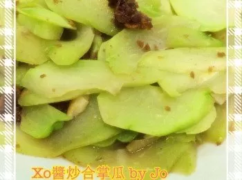 XO醬炒合掌瓜