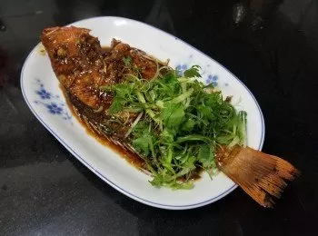 瑞士雞汁乾煎紅魚