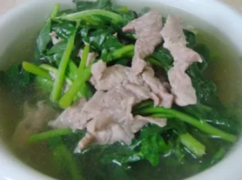 西洋菜瘦肉湯