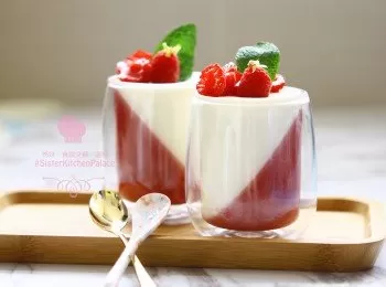 ❤ 紅桑子意大利奶凍 ❤ Raspberry Panna Cotta ❤