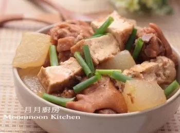 LC食譜【南乳豬手炆冬瓜豆腐】