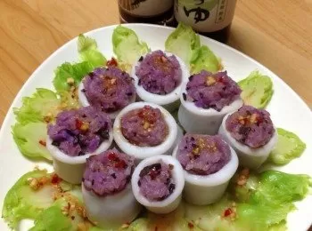 花園錦簇山藥捲（淬釀年菜料理）