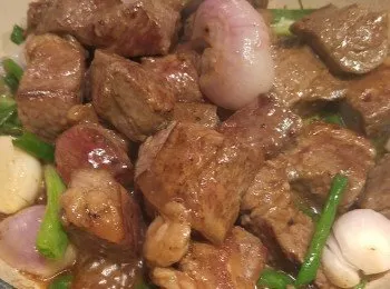 醬爆西冷牛肉粒煲