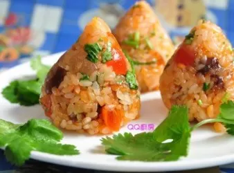 酒香桔子甜飯糰