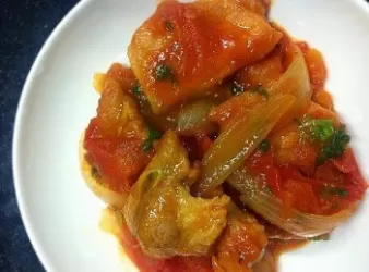 蕃茄洋蔥煎豬排