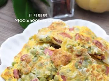 【青豆腸仔粒煎蛋】