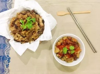 簡易香菇油飯