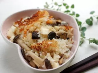 【鮮筍菇菇鍋巴飯】