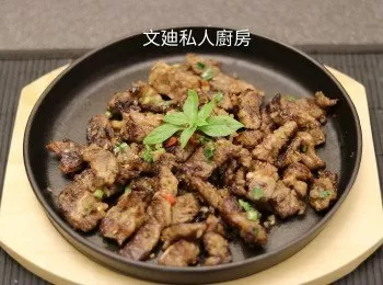 孜然牛肋腩片