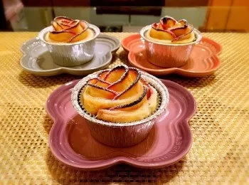 玫瑰蘋果撻 Rose Apple Tart