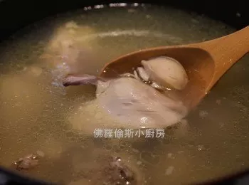 鮑魚雞湯